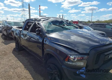 2021 Ram 1500 Classic Warlock 4X4 5'7 Box из США, поврежденный, VIN 1C6RR7LT9MS535468